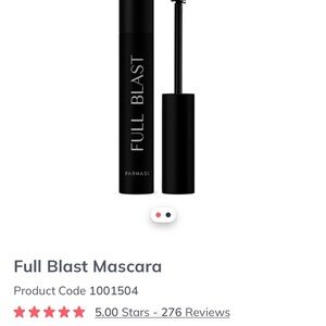 Farmasi Black Mascara for Voluminous Lashes